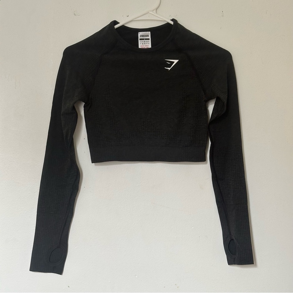 GYMSHARK CROPPED LONG SLEEVE